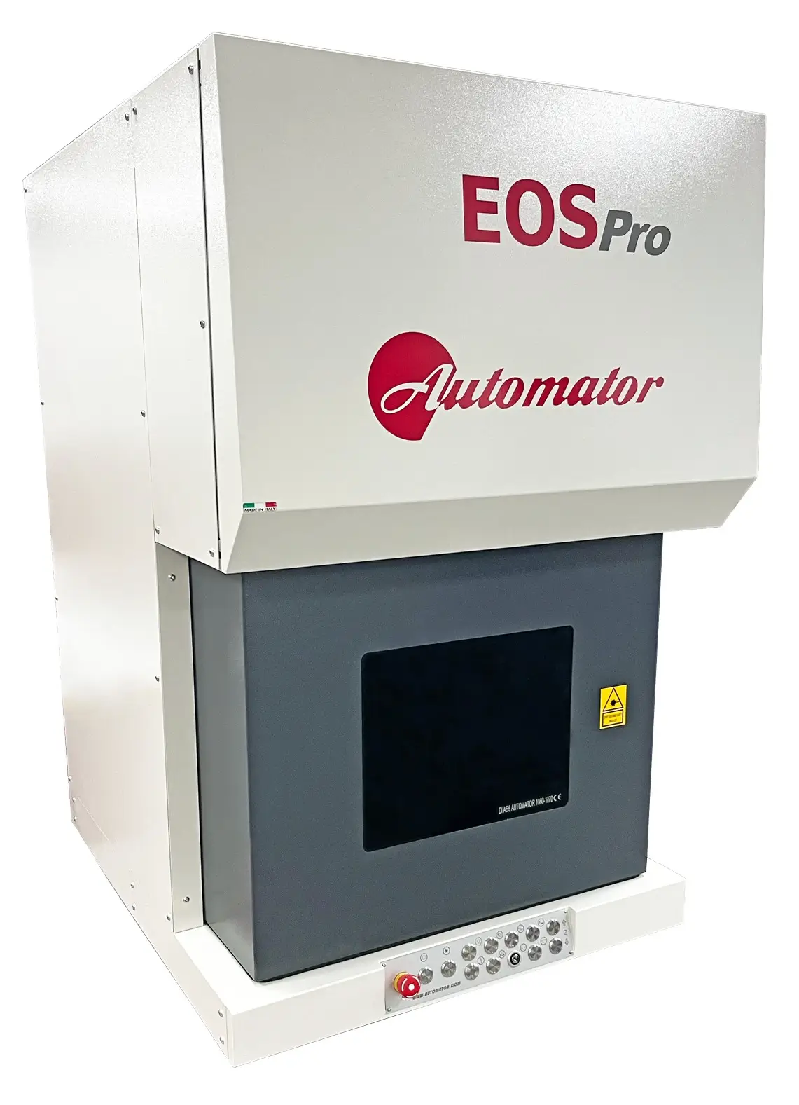 Incinta laser EOS PRO Automator – vedere frontală